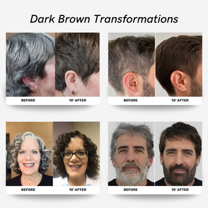 Instant Dye Shampoo THE EASIEST WAY TO COVER GRAYS NATURALLY