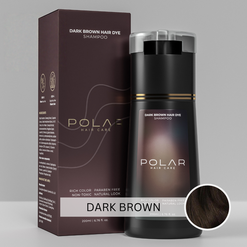 Instant Dye Shampoo THE EASIEST WAY TO COVER GRAYS NATURALLY