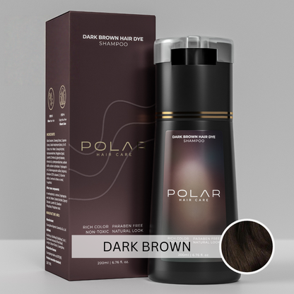 Instant Dye Shampoo THE EASIEST WAY TO COVER GRAYS NATURALLY