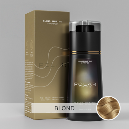 Instant Dye Shampoo THE EASIEST WAY TO COVER GRAYS NATURALLY