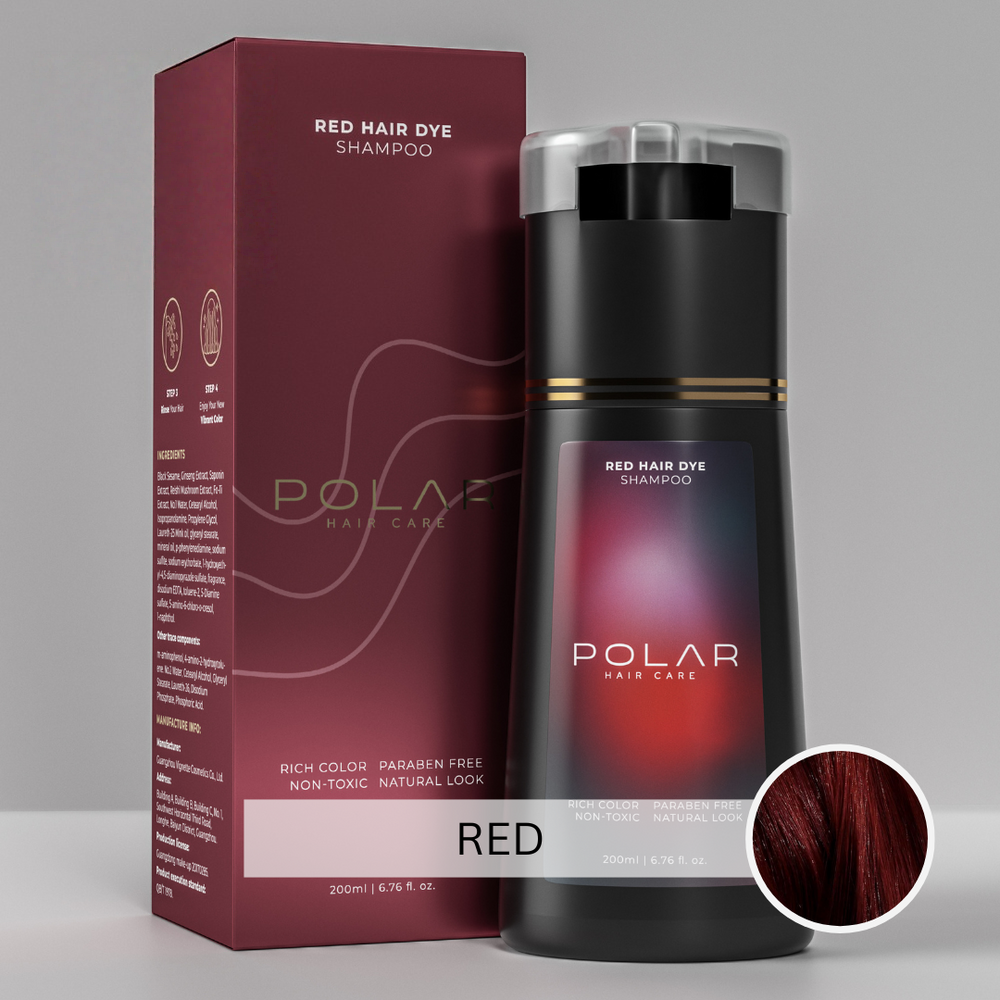 Instant Dye Shampoo THE EASIEST WAY TO COVER GRAYS NATURALLY